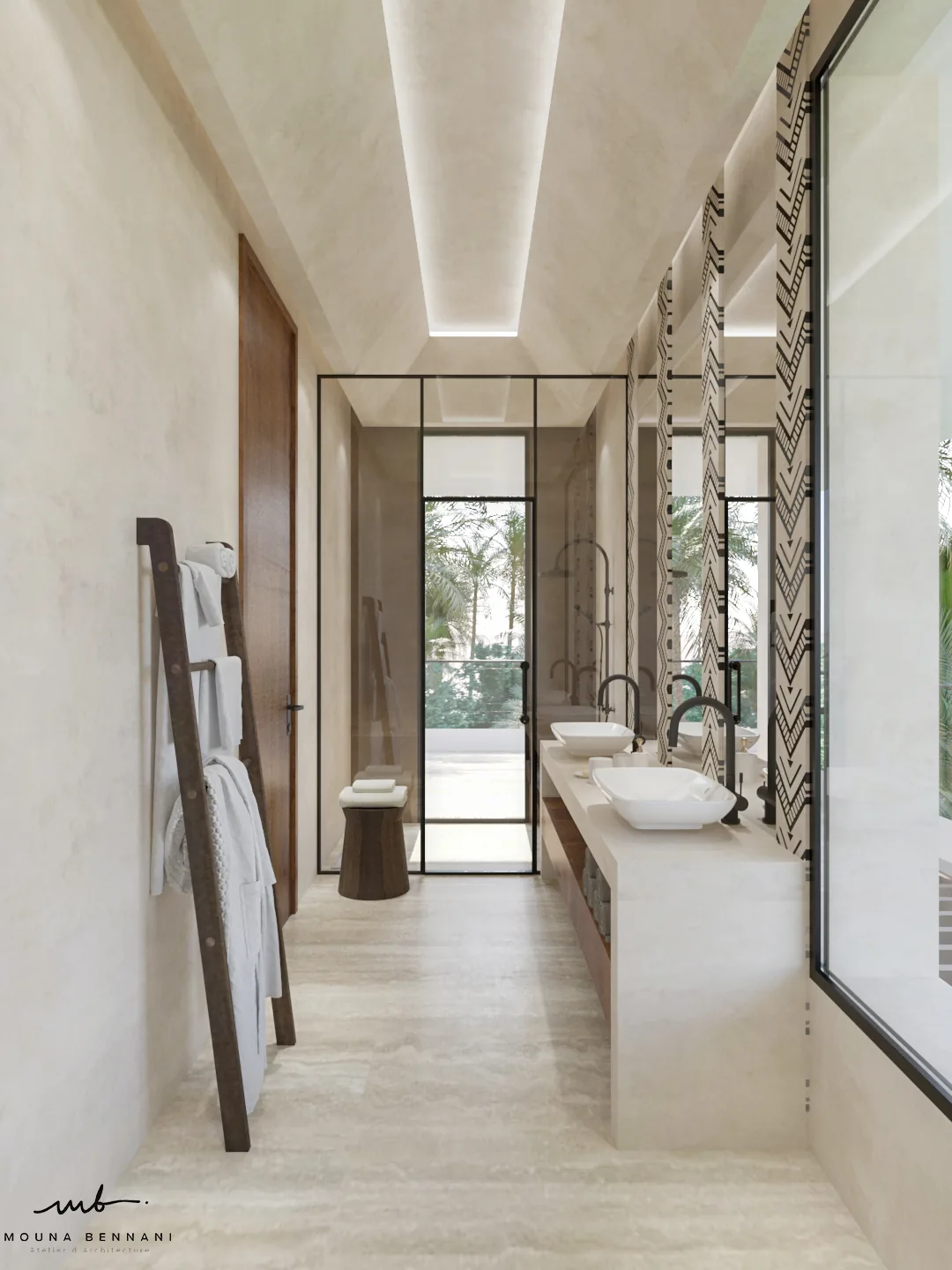 Villa avec espaces intérieurs aménagés et atmosphère résidentielle, vue 10.